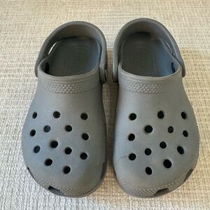 Kids' Gray Slip-On Water Clogs